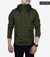 Men Fashion Side Zipper Windproof Jacket