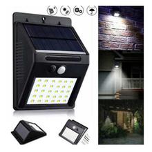 Solar Power 25 LED PIR Motion Sensor Light Garden Outdoor Security Wall Light