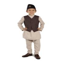 Daura, Suruwal, Waistcoat and Topi for Kids (11 years-13 years old baby)