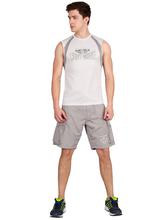 Ronnie Coleman Men's White Color Sports And Casual T-Shirt  - Rocclo Sandos For Men