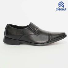 Shikhar Black Leatherite Slip On Formal Shoes for Men - 2921