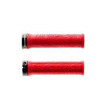 RACE FACE Red Half Nelson Lock On Grips