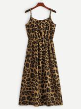 Leopard Print Cami Dress