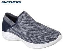 Skechers Navy/White YOU-Rise Slip On Shoes For Women - 14958-NVW