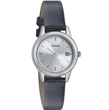 Sonata Essentials  8157SL01 Silver Dial Analog Watch For Women - Black