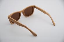 Bishrom KR01066 Yellow Wood Sunglasses