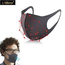 L.Mirror 3Pcs/Set Anti-allergic PM2.5 Mouth Mask, Fashion