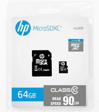 HP MSDCWAU1 Micro SD 64GB U1 Card - (Black)