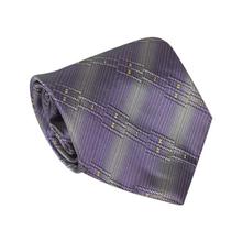Blue Two Toned Printed Tie For Men