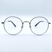 Black/Transparent Round Frame (Unisex)