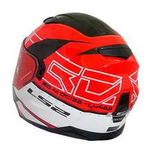 LS2 Stream Full Helmet [Red/ Black]