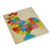 Hen Puzzle With Alphabets For Kids