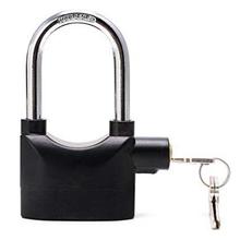 Black Waterproof Siren Alarm Padlock