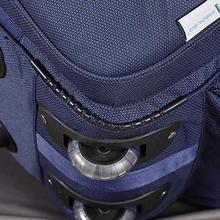 M MEDLER Nylon Expandable Duffel Epoch Trolley Bag (Navy)