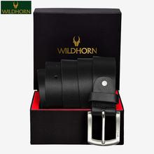 WILDHORN Nepal Carter Classic Leather Belt For Men (WHRH1000)