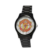 Manchester United Football Team Logo Printed Dial Analog Watch For Men