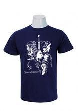 Wosa-Characters Blue T-shirts Tshirt For Men