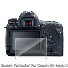 Tempered Glass With Shoulder Screen Protector For Canon 6D Mark II