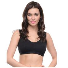 Bodycare Black Sports Bra For Women - 1607B