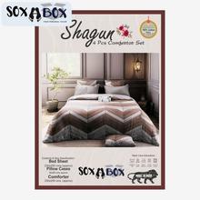 Soxabox Bed Set  - Blanket, Bedsheet & Pillow Cover Set for Summers (CBKT - 3)
