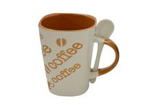 Coffee Mug with Spoon