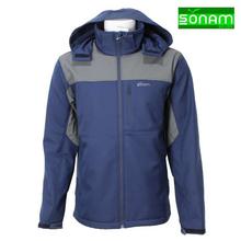 Blue/Grey Pemba Softshell Jacket For Men (575)