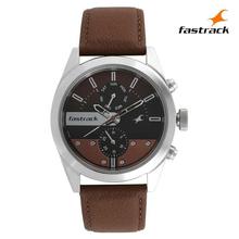 3165SL01 Black Dial EDM Collection Analog Watch For Men -(Brown)