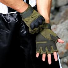 SHOUHOU Summer Semi-finger Male Tactical Gloves Mittens