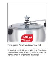 Baltra Regular Pressure Cooker Foodi  5 Ltr 7 Year Warranty