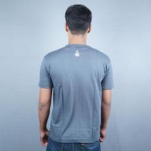 Dharahara Grey Printed T-Shirt for Men
