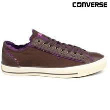 Converse Brown/Purple CT Wingtip Ox  All Star Casual Shoes For Unisex - 100209