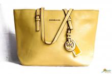 Mk Lemon yellow Color Bag