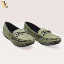 Cornershop Dark Green Slip on Loafers - (CSL B8802 Dark Green)