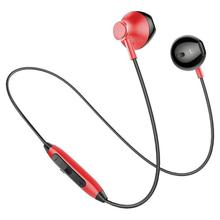 PTron InTunes Magnetic Bluetooth Headset With Mic For All Smartphones (Red/Black)