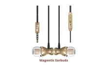 PTron Magg Best In-Ear Headphone With Noise Cancellation (Gold/Black)