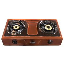 Electron COLOUR STEEL – 2B WITH BRASS CAPS Gas Stove