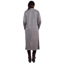 Paislei Grey long stylish asymetrical outer for women  -CL-5830