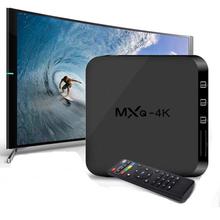 MXQ 4K Smart TV Box Android Media Player WIFI / LAN / HDMI / DLNA