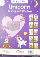 Pick And Paint Unicorn Coloring Activity Books