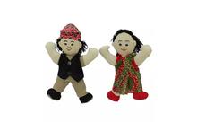 Couple Cloth Hand Dolls For Kids