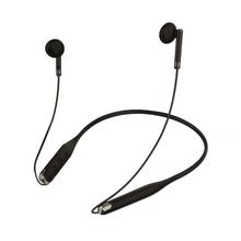 Black Yindu YD-B5 Extra Bass Neck Hanging Design In-Ear Headphones