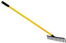 Falcon 14-Teeth Garden Rake with Steel Handle FRWH-14