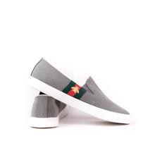 Women Slip-On Grey loafar Shoe