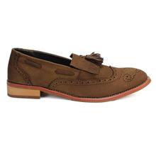 BF Dear Hill Walnut Brown Slip On Formal Shoes For Men -  8602