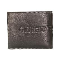 Giorgio Armani Black Leather Wallet