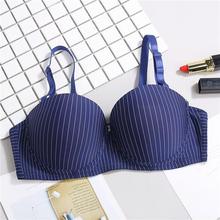 Sexy Push Up Bras for Women Unlined Beading Super Double Push Up Bra