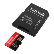 32GB microSD SanDisk Extreme PRO Memory Card with Adapter