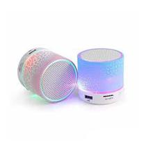 Mini Portable Bluetooth Speaker With Built-in Mic & LED Light