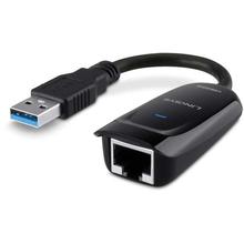 Linksys USB3GIG , USB3.0 Gigabite Ethernet Adapter - Black