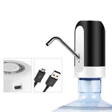 5 Gallon Water Pump Water Jug Pump Rechargeable Electric Water Dispenser Universal Drinking Water Pump USB Powered With Switch For Home Office Camping BPA Free